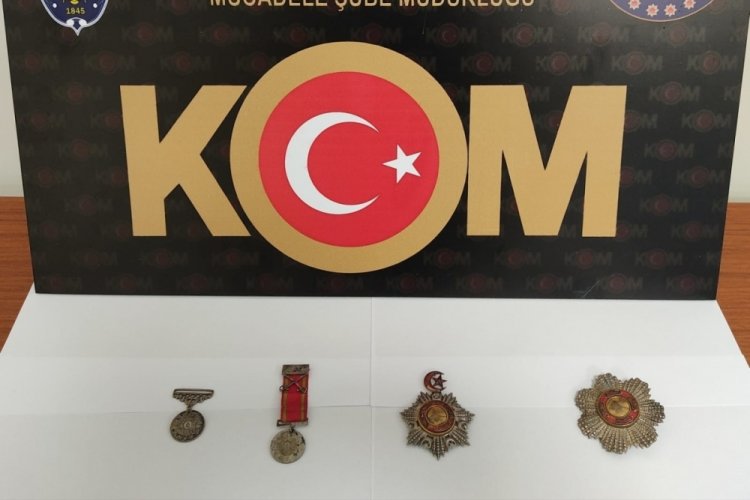 &Ccedil;anakkale'de tarihi eser operasyonu yapıldı