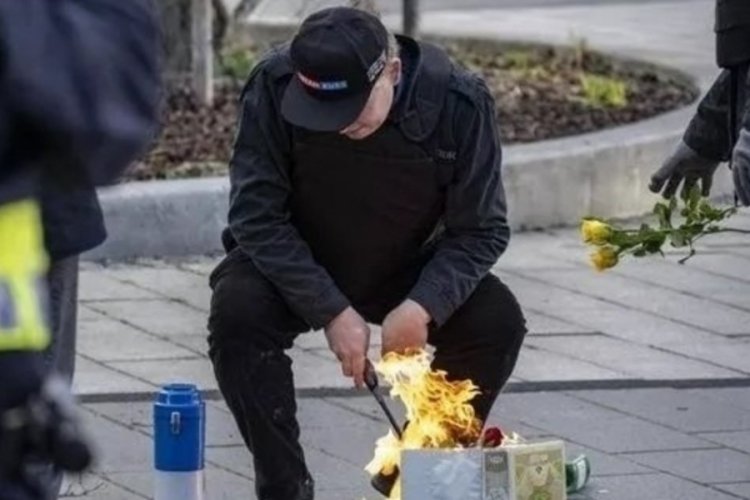 Burhaniye'den İsve&ccedil;'te Kur'an yakılmasına tepki