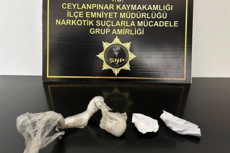 Şanlıurfa'da &uuml;zerinden uyuşturucu &ccedil;ıkan kişi tutuklandı