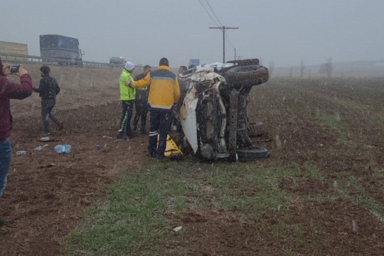 Sivas'ta pikap tarlaya u&ccedil;tu: &Ccedil;ok sayıda yaralı var