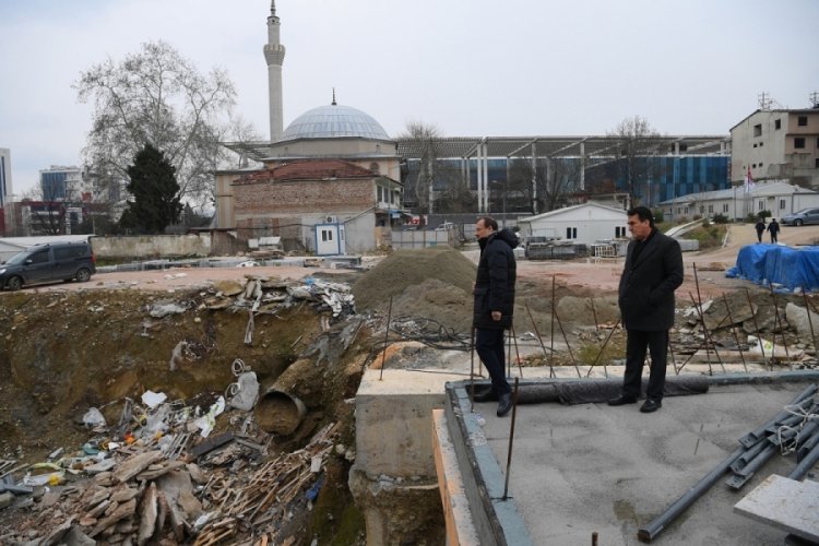 Bursa Osmangazi Meydanı &ccedil;alışmalarında sona gelindi