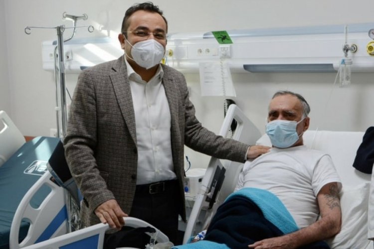 Denizli'de yaşlı adamın akciğerine ka&ccedil;an bezelye, &ccedil;ıkarıldı