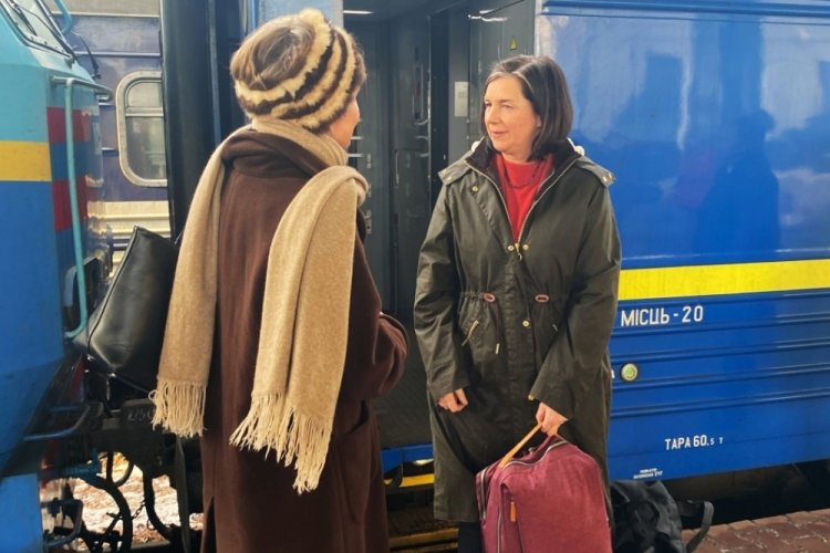 Almanya Federal Meclis Başkan Yardımcısı Eckardt, Kiev'e gitti