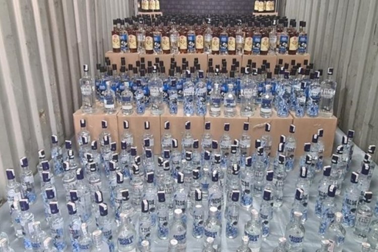 Edirne'de sahte i&ccedil;ki ele ge&ccedil;irildi