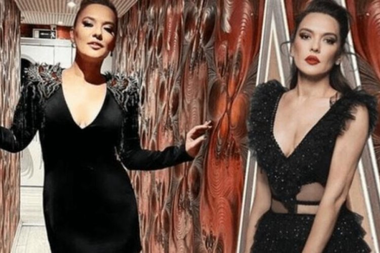 Demet Akalın ve kızı Hira k&ouml;pek gezdirme modasına uydu