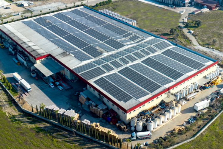 Bir fabrika daha CW Enerji panelleri ile donatıldı