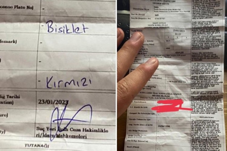 İzmir'de alkoll&uuml; bisiklet s&uuml;r&uuml;c&uuml;s&uuml;ne ceza