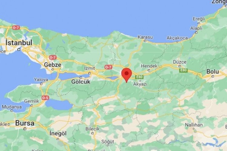 Sakarya'da deprem