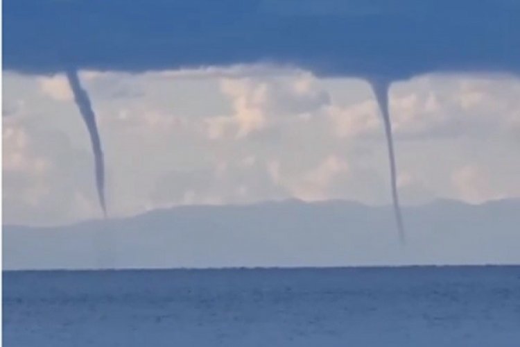 İzmir'de hortum paniği