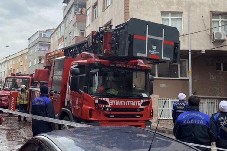 İstanbul'da 5 katlı binada yangın! 7 kişi mahsur kaldı
