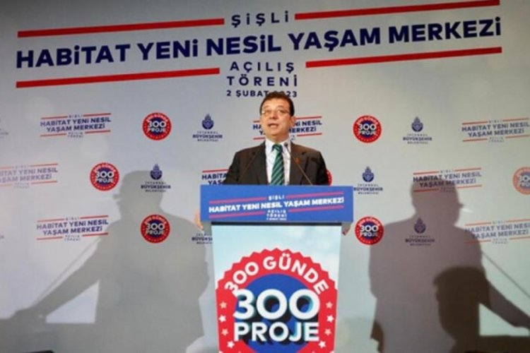 İmamoğlu, Şişli Habitat Yeni Nesil Yaşam Merkezi'ni a&ccedil;tı