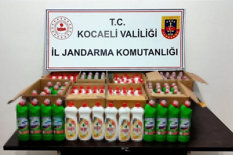 Kocaeli'nde 'sahte deterjan' operasyonu