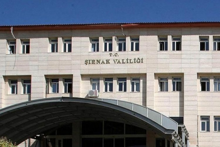 Şırnak Valiliği'nden toplanma yasağı