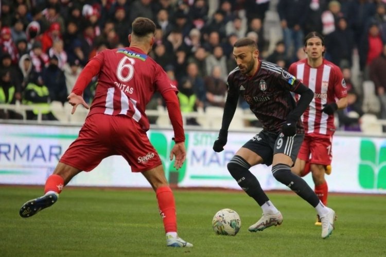 Beşiktaş Sivas'ta mağlup oldu