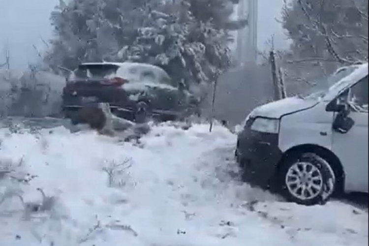 Yalova'da kar kaza getirdi