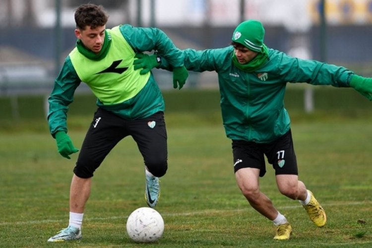 Bursaspor'da moralsiz antrenman
