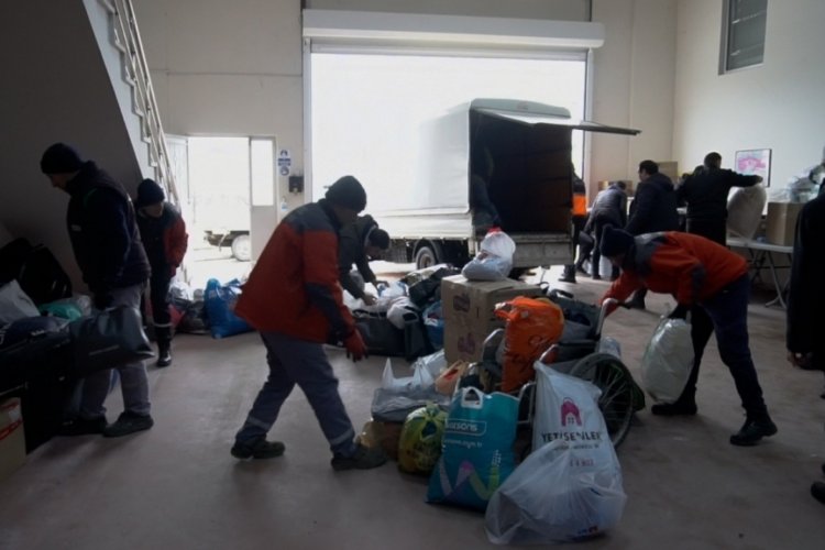 Kestel'de yardım seferberliği yapıldı