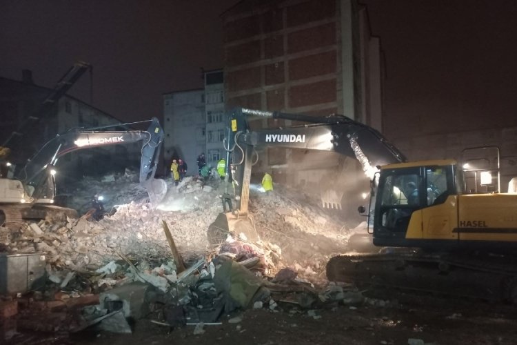 Elazığ'da doğalgaz sızıntısı nedeniyle ara verildi