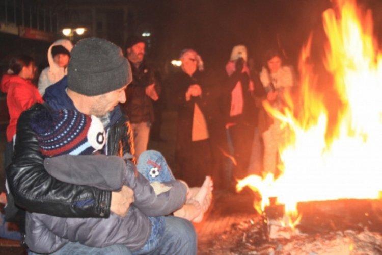 Gaziantep'te ateş başında sabahladılar