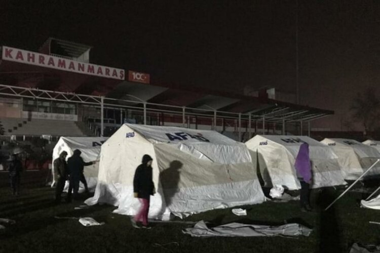 Kahramanmaraş'ta 5 bin &ccedil;adır hazırlandı