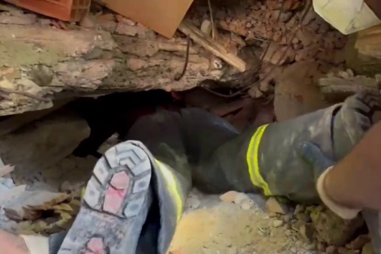 35 saat sonra inanılmaz kurtuluş