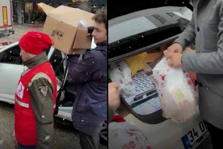 Bursa Eczane Teknisyenler Derneği'nden depremzedelere ila&ccedil; yardımı
