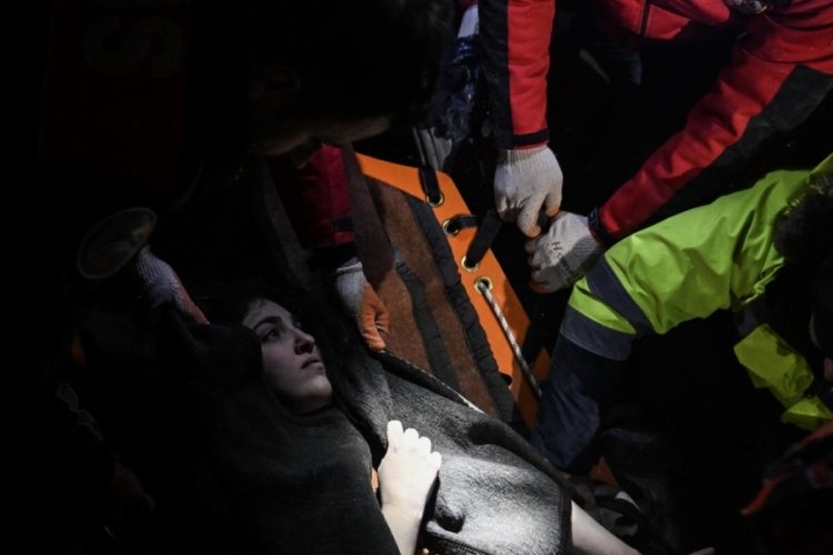 Adıyaman'da &ouml;nce bebek ardından anne kurtarıldı
