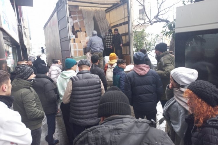BİLDEF depremzedeler i&ccedil;in &ccedil;alışıyor