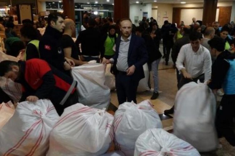 Doğu Karadeniz'den depremzedelere yardım eli