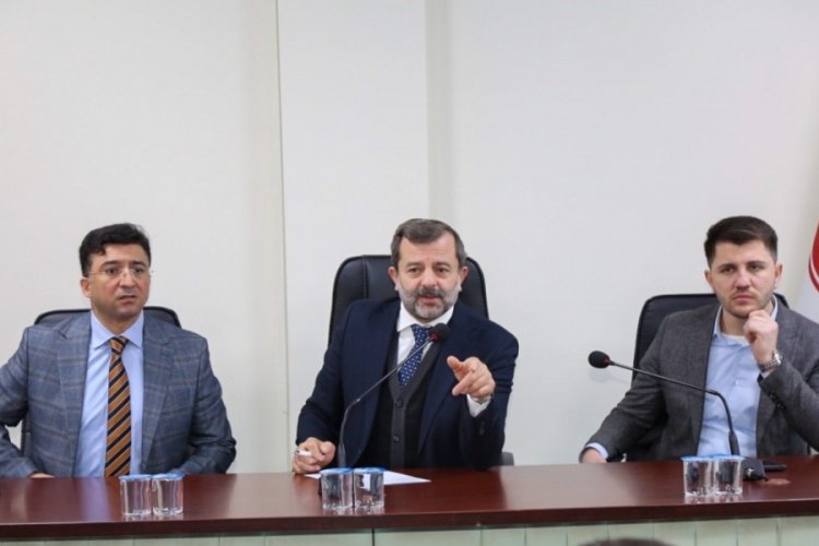Bursa G&uuml;rsu'dan deprem b&ouml;lgesine makine te&ccedil;hizat &uuml;r&uuml;nleri desteği
