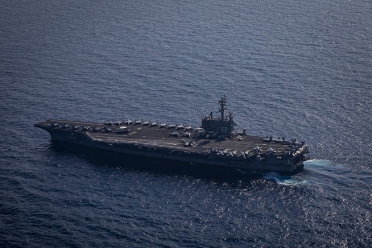 USS George HW Bush u&ccedil;ak gemisi T&uuml;rkiye'ye doğru yola &ccedil;ıktı