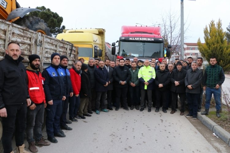 Amasya'dan deprem b&ouml;lgesine giyim yardımı
