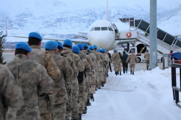 Erzincan'dan 91 komando deprem b&ouml;lgesine gidiyor