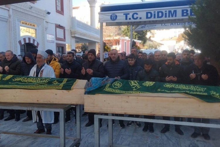 Depremde hayatını kaybeden karı koca son yolculuğuna uğurlandı
