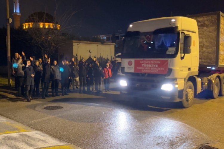 G&uuml;rsu'dan afet b&ouml;lgesine yaşam tırı