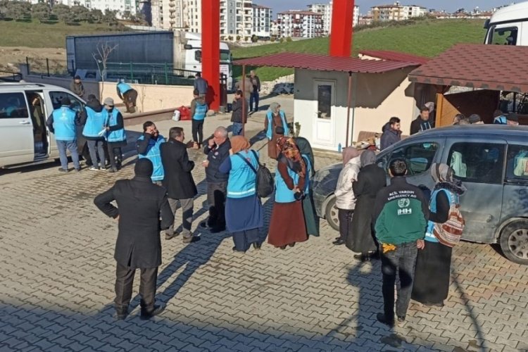 Bilecik'ten 55 din g&ouml;revlisi Hatay'a gitti