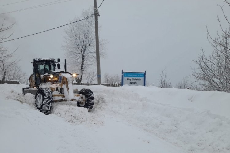 Bursa'da 694 mahalle yolu ulaşıma a&ccedil;ıldı