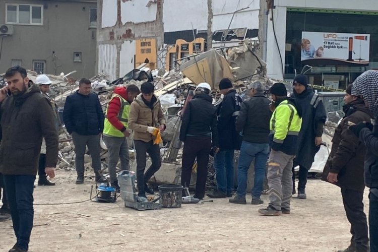 Gaziantep'te kolonlarının kesildiği iddia edilen binada inceleme başlatıldı