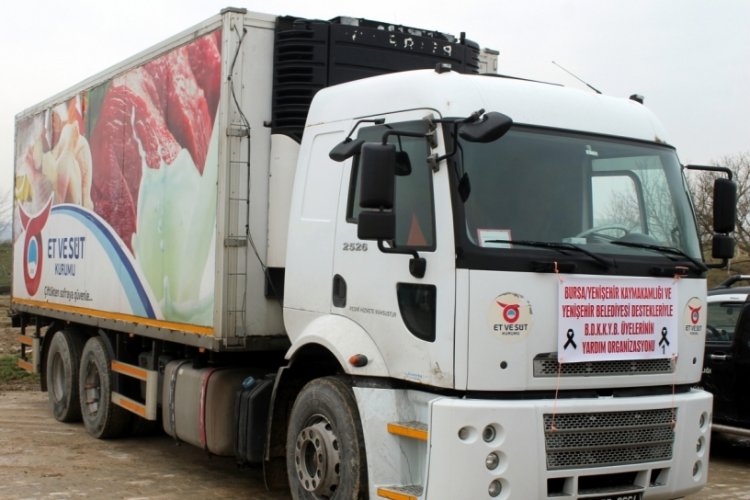Bursalı hayvan yetiştiricilerinden depremzedelere destek
