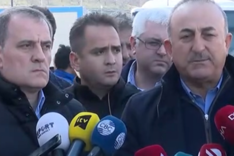 &Ccedil;avuşoğlu ve Bayramov Kahramanmaraş'ta