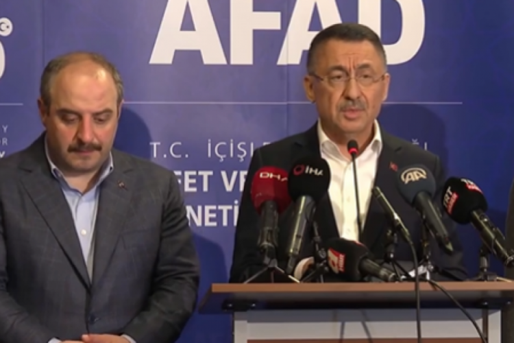 Cumhurbaşkanı Yardımcısı Fuat Oktay: Depremlerde 24 bin 617 kişi hayatını kaybetti