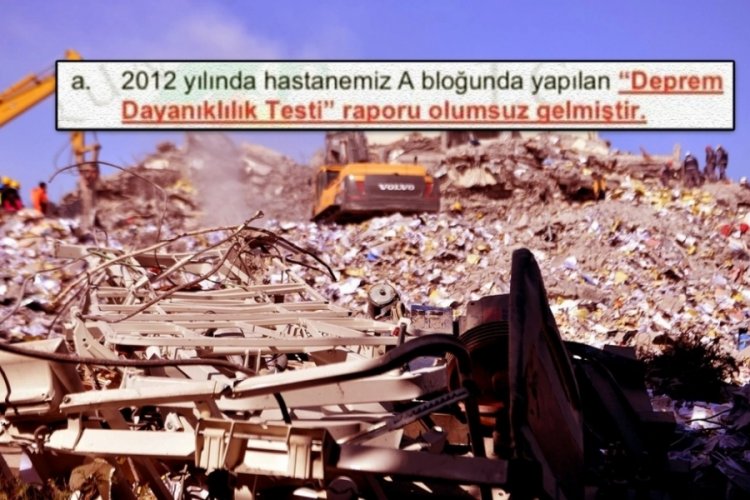 Hatay'da depremde yıkılan hastaneyle ilgili b&uuml;y&uuml;k skandal