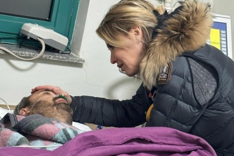 G&uuml;lben Ergen, deprem b&ouml;lgesinden fotoğraflar yayınladı