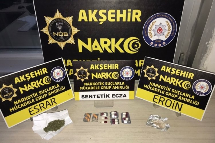 Konya'da uyuşturucu operasyonu