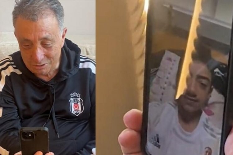 Beşiktaş Başkanı Ahmet Nur &Ccedil;ebi, depremzedelerle g&ouml;r&uuml;şt&uuml;