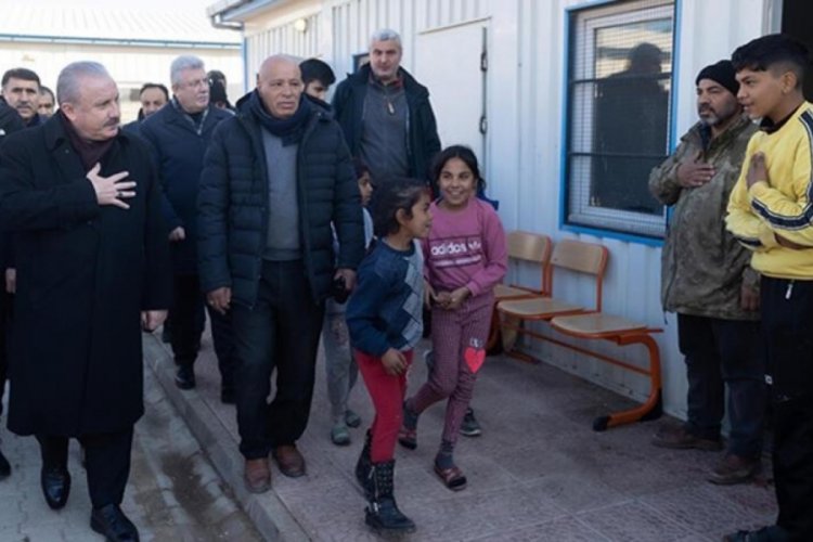 TBMM Başkanı Şentop, Gaziantep ve Kilis'te incelemelerde bulundu