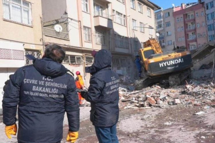 Bakanlıktan zarar g&ouml;ren binaların hasar tespitine ilişkin a&ccedil;ıklama