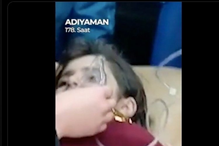 Enkazdan kurtarılan 6 yaşındaki Hivay, ekiplerden &ccedil;ilekli s&uuml;t ve poğa&ccedil;a istedi