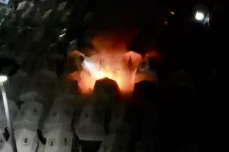 Osmaniye'de &ccedil;adır kentte yangın &ccedil;ıktı