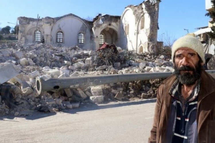 Adıyaman'da tarihi camii yıkıldı